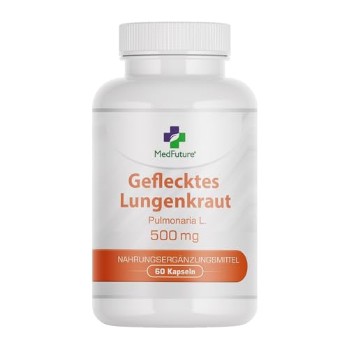 Geflecktes lungenkraut 500 mg 60 Kapseln Gesunde Lunge