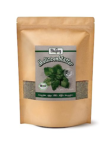 Biojoy BIO-Melissenblätter-Tee (250 g), getrocknet und geschnitten, Melissen-Tee (Melissa officinalis)