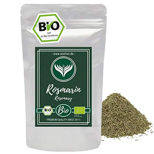 Azafran BIO Rosmarin getrocknet - Perfekt auch als Rosmarin Tee 250g