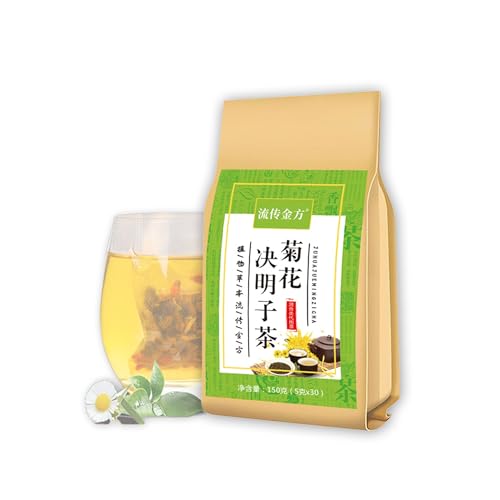 Chrysanthemum Cassia Seed Tea 150g / 30 Beutel Augenlicht Blutdrucksenkend Lipidsenkend