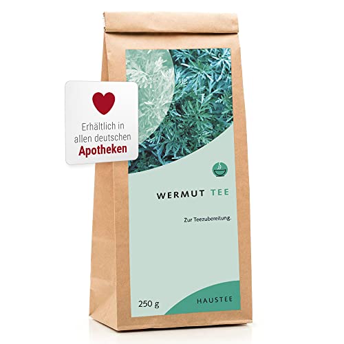 Weltecke Wermut-Tee lose 250 g | Arzneibuch-Qualität in Deutschland kontrolliert & hergestellt | Herb-bitterer Wermutkraut-Tee | Frisch abgefüllt, direkt geliefert | Intensiver Beifuß-Tee