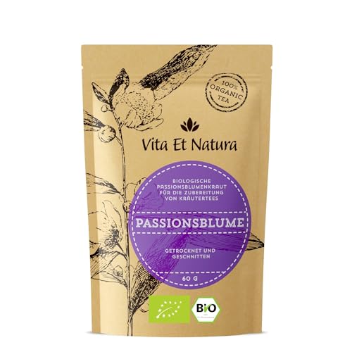 Vita Et Natura® BIO Passionsblume - Passiflora 100% biologisch & naturbelassen - Passionsblumentee - loses Passionsblumenkraut