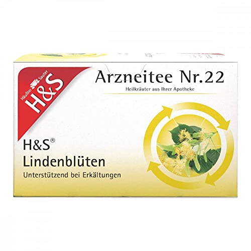 H&S Lindenblüten Tee Filterbeutel 20X1.8 g