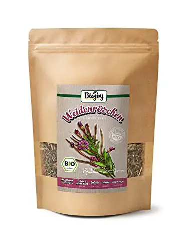 Biojoy BIO-Weidenröschen-Tee, kleinblütig (250 gr), getrocknet und geschnitten, Weidenröschenkraut (Epilobium parviflorum)