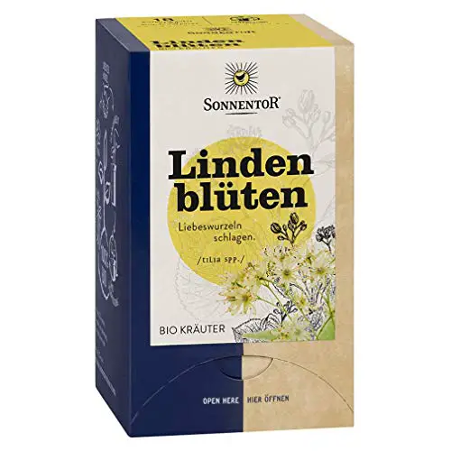 Sonnentor Bio Lindenblüten-Tee, 18 Beutel (1 Packung)