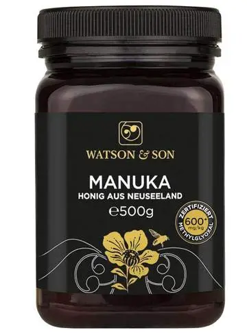 Watson & Son Manuka Honig MGO 600+ 500g | Premium Qualität aus Neuseeland