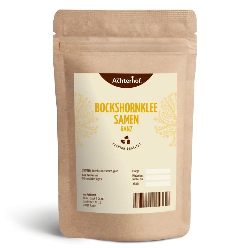 500 g Bockshornklee Saat Bockshornkleesamen original indisch natürlich vom-Achterhof