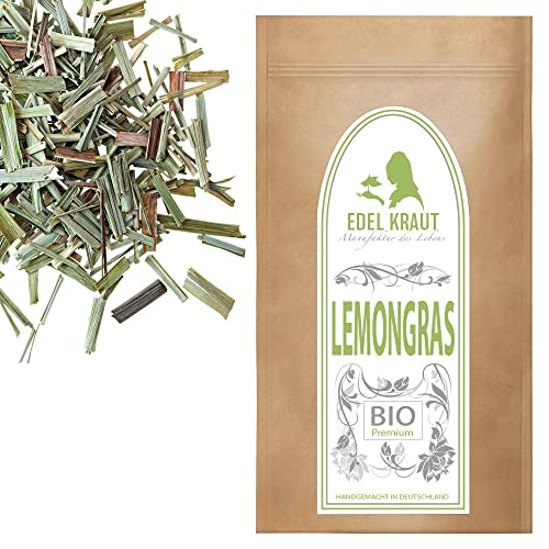 Zitronengras Tee BIO 500g | EDEL KRAUT - BIO LEMONGRAS TEE geschnitten - Zitronengras getrocknet - Premium organic lemongrass tee - Frei von jeglichen Zusätzen