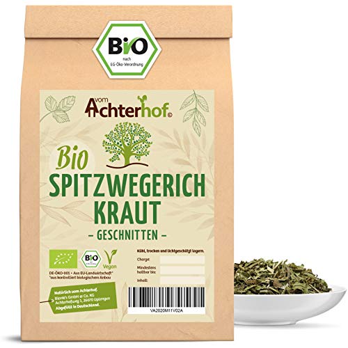 Spitzwegerich getrocknet BIO | 500g | 100% Spitzwegerich Tee ohne Zusätze | vom Achterhof