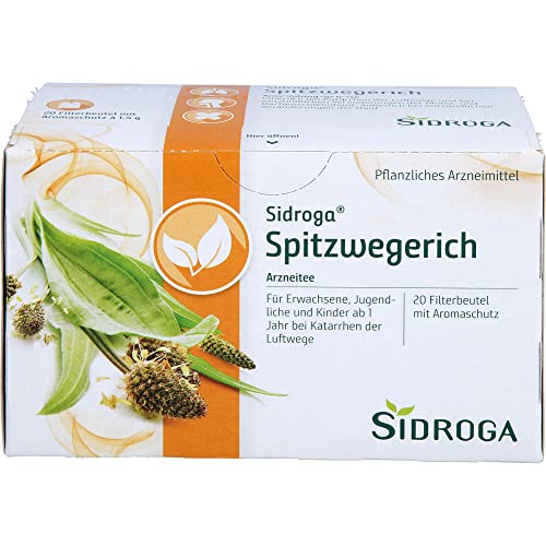 Sidroga Spitzwegerichtee – 20 Filterbeutel