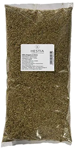 Hestia Herbs Griechischer getrockneter Oregano 500 g, Allergenfrei – Vegan – GVO-frei