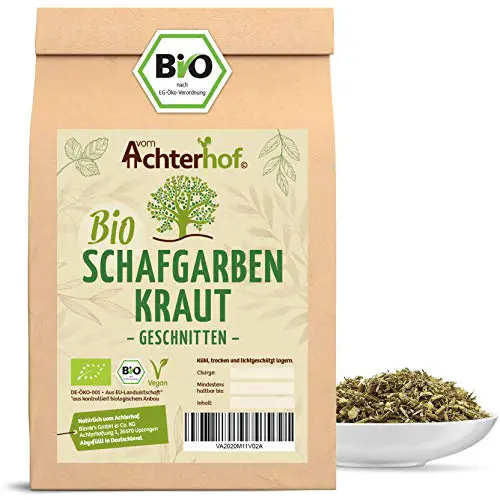 Schafgarbenkraut BIO (250g) | Schafgarbentee | Schafgarbe Tee | organic yarrow herb vom Achterhof