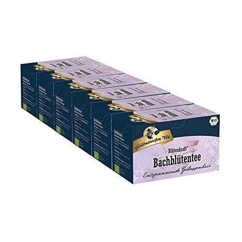 Goldmännchen-TEE Blütenkraft Bachblütentee Entspannende Gelassenheit BIO 6er Pack