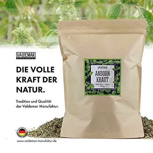 Andorn (Marrubium vulgare) - Orant, Mutterkraut 500g - 100% handverpacktes Premium-Produkt