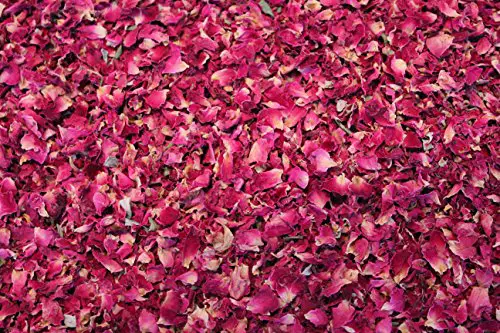 1000Kräuter Rosenblüten rot Rosenblütenblätter Essblüten Rosenblütentee (200g)